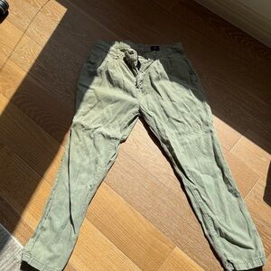 AG Adriano Goldschmied Olive Trousers